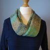 Infinity Scarf, Cowl, Double Thickness