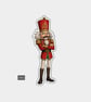 Unique Funny Christmas Sticker Xmas Decal For Adults - Grumpy Nutcracker - Image 1
