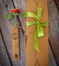 Orange Rose Crochet Bookmark  - Image 2
