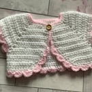 New Born Crochet Baby Cardigan 
