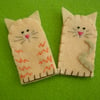 Cat finger puppet