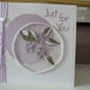 Lilac Plaited Just For You Card