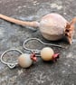 Poppy Seedhead Bead Earrings - Image 6