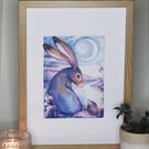 Hare & Hoggy 3D Print Limited Edition Artwork