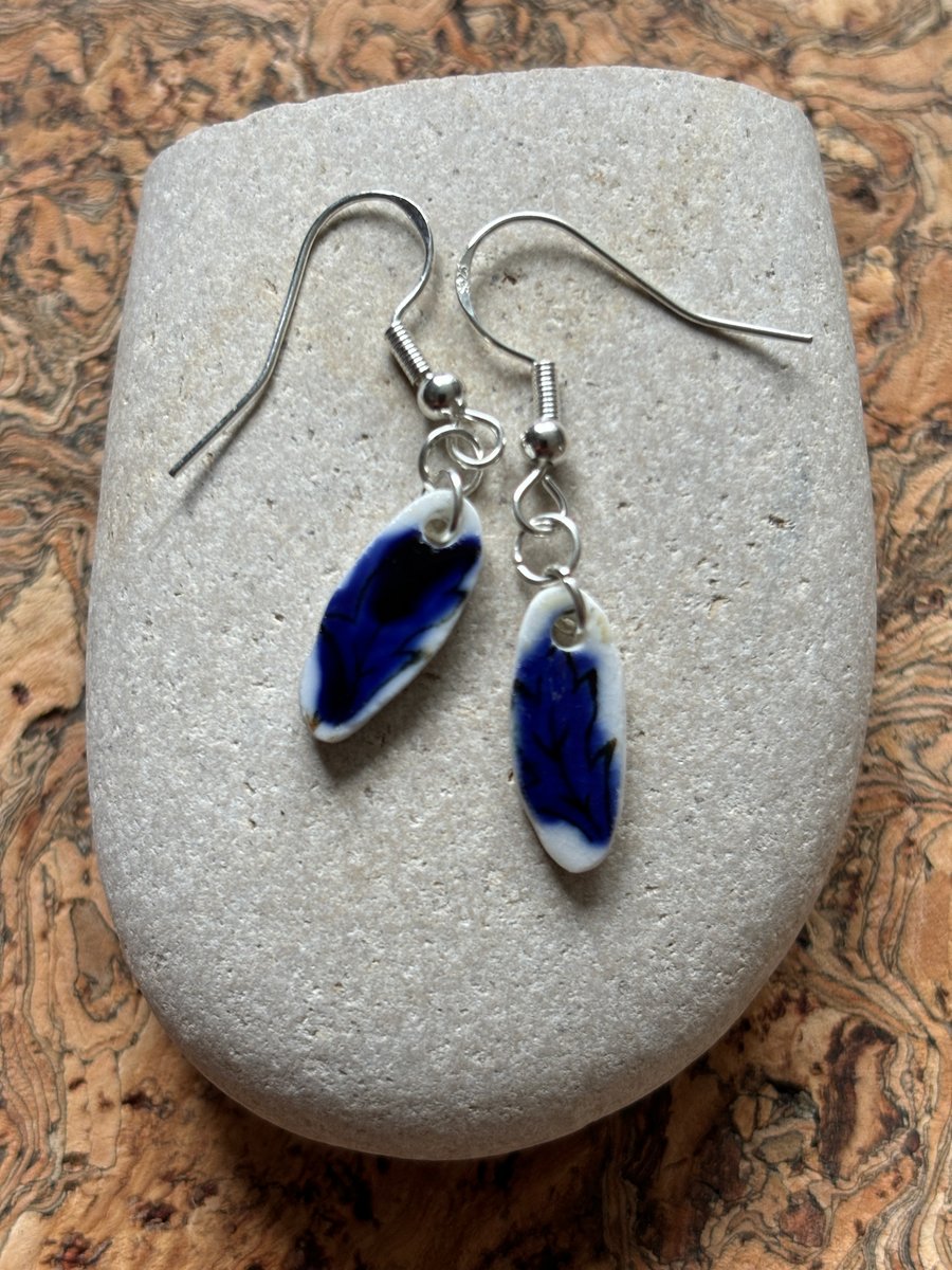 Handmade Drop Earrings, Unique Jewellery, Eco Friendly Gifts.