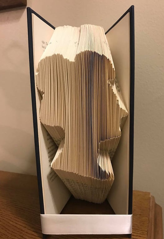 Cameo Woman MMF Book Folding Pattern - EMAILED PDF PATTERN