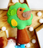Twelve Days of Christmas Garland felt garland decoration. Set of 12 ornaments. - Image 2