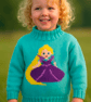 Knitting Pattern Rapunzel Sweater and Crown,  Digital Pattern - Image 4