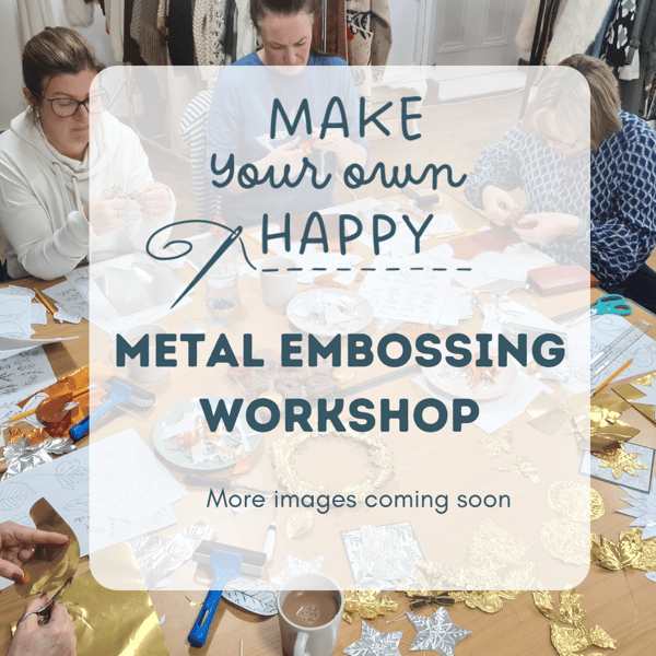 Metal Embossed Wall Decorations Workshop – Create Stunning Textured Artwork