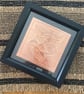 Copper Highland Cow in a Black Frame - Image 2