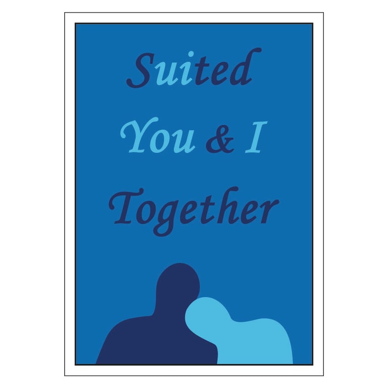 Suited Postcard