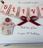 Personalised Boxed Birthday Card Any Age Daughter Granddaughter Mum 18 21 30 60  - Image 7