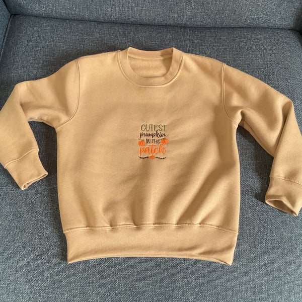 Halloween Children’s sweatshirt age 3-4