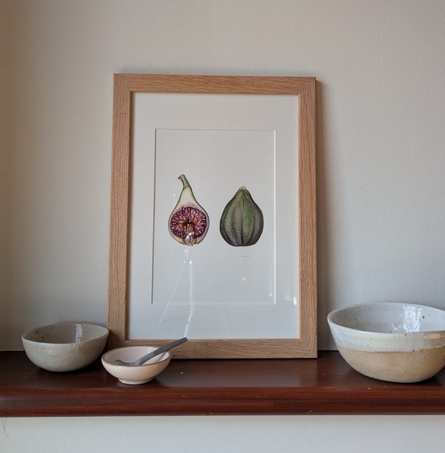 A4 framed print 