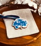 Wooden Flowers any 3 flower wedding favours gift tags birthdays decorations  - Image 4