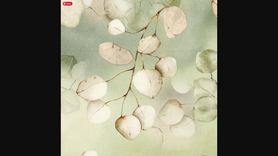 Honesty Tablecloth   OVAL 160 x 140cm Green Cotton
