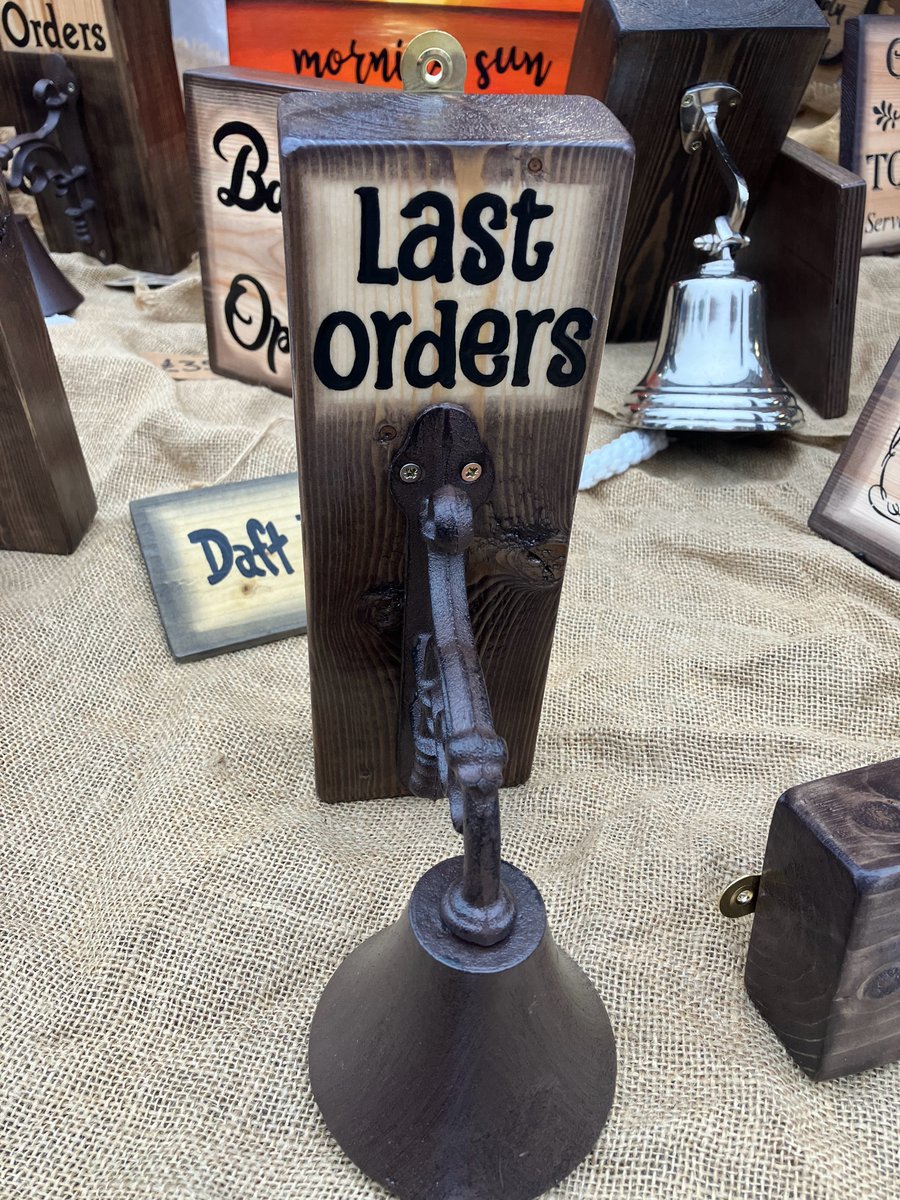 Last Orders Bar Bells