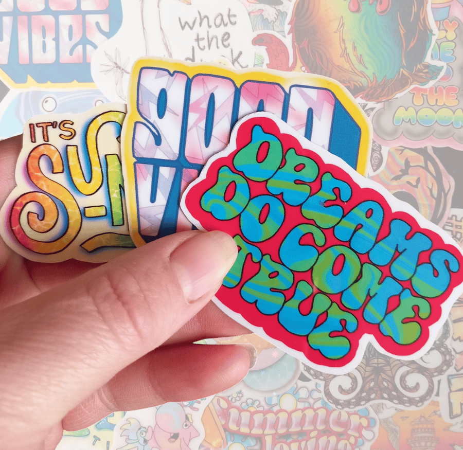 Positive Affirmation Slogan Fridge Magnets Pack of 3