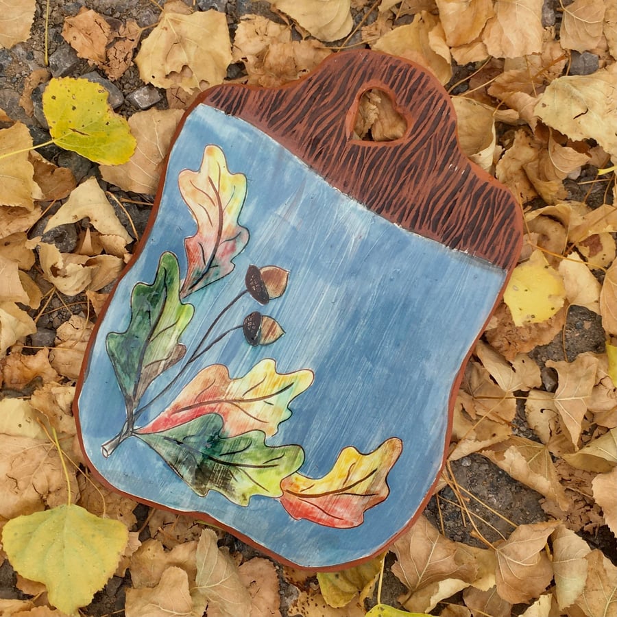 Oak Leaf Cheeseboard