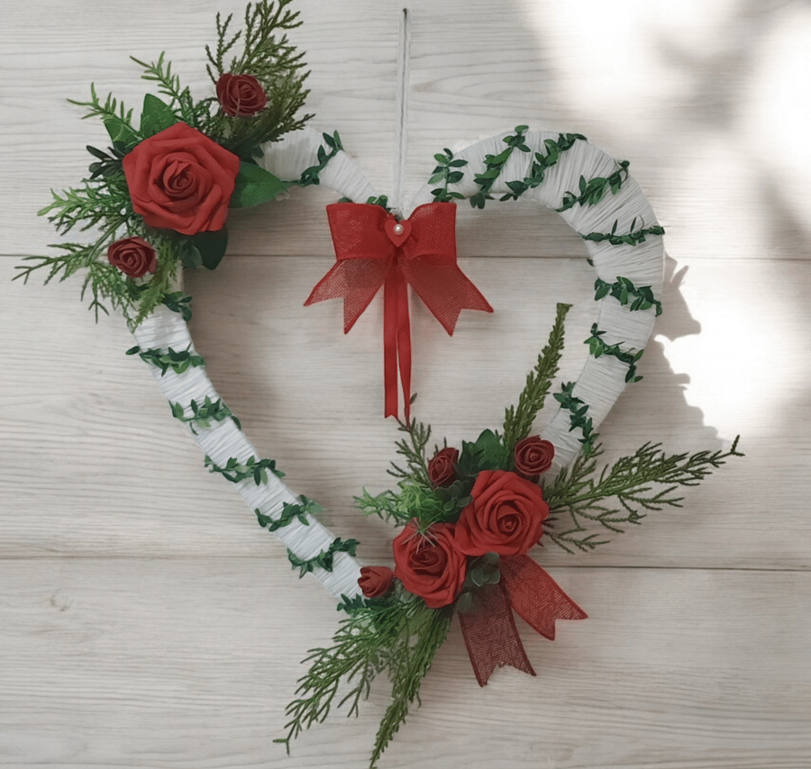 Valentine wreath 