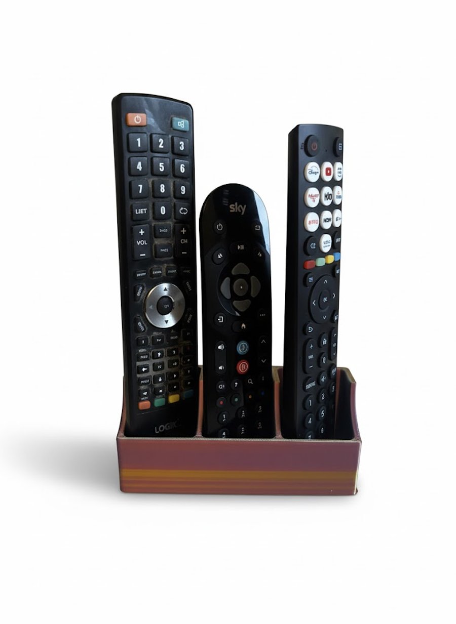 3D Printed Remote Control Tv Holder