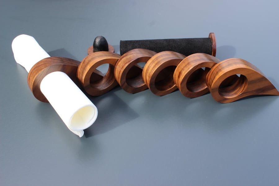 Walnut Napkin Rings