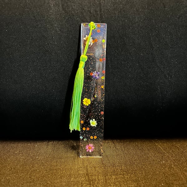 Floral bookmark.