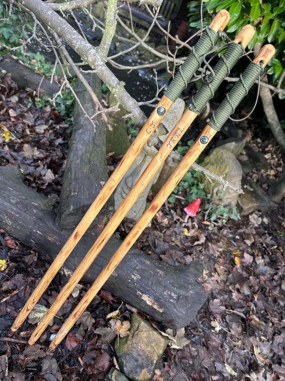 Handmade Hardwood Rustic Hiking, Dog Walking, Outdoors Pole