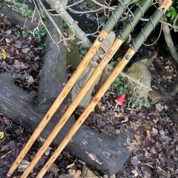 Handmade Hardwood Rustic Hiking, Dog Walking, Outdoors Pole