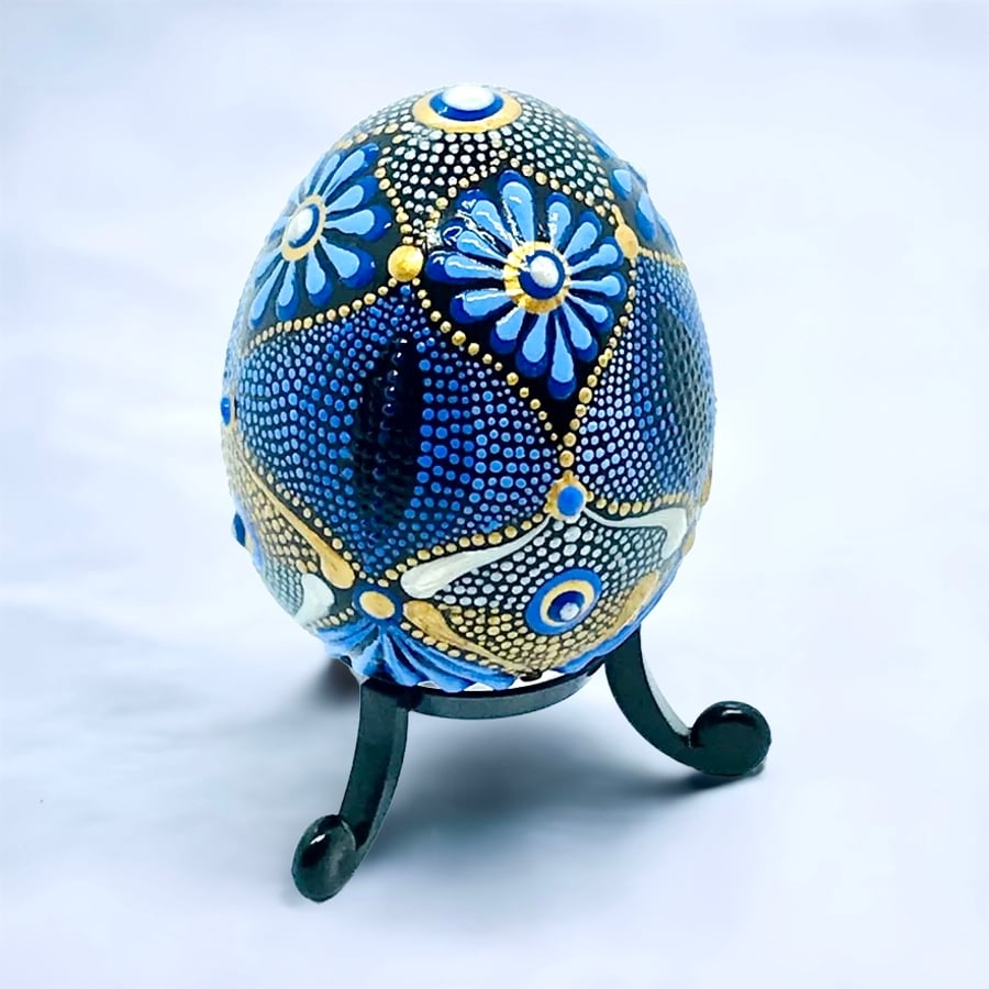 “Blue Daisy” Egg, Seconds Sunday