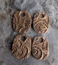 Artisan Made Bronze Charms (4) - Image 7