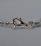 Imitation Pearl Necklace with Crystal Effect Pendant - Image 6