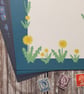 Dandelion and Forget-me-not Writing Paper Set - Image 2