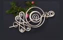 Silver hair slides