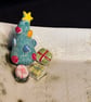 Square Christmas dish - Image 2