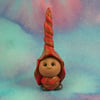 Spring Sale ... HighHat Gnome 'Tippy' Magic! OOAK Sculpt by artist Ann Galvin 