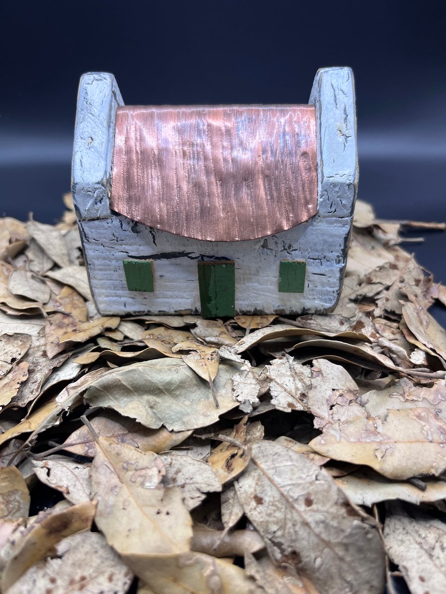Wooden miniature house 