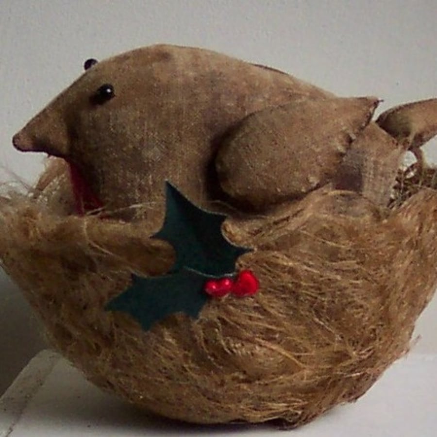 Christmas Robin Reduced