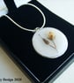 Real Flower Bud Pendant With Sterling Silver Chain - Image 2