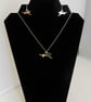 Silver Leaping Hare Pendant - Image 1