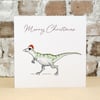 Christmas Card Christmas Dino