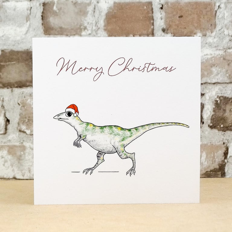 Christmas Card Christmas Dino