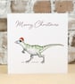 Christmas Card Christmas Dino - Image 1