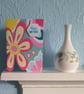 Bright Floral Birthday Card - Image 4