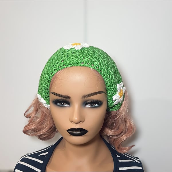 Spring Meadow Crochet Bandana – Wearable Sunshine