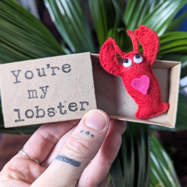 Lobater, you're my lobster, romantic, love, girlfriend gift, boyfriend gift