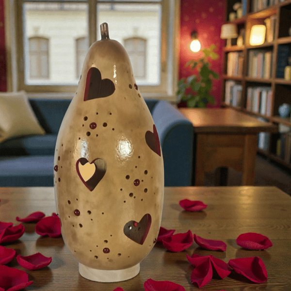 Love Hearts Gourd Lamp