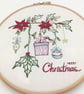 Christmas Embroidery Kit - Christmas Decorations Embroidery Kit, Hand Embroidery - Image 2