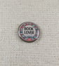 Book Lover Badge - Book Themed Design Pin - Large Resin Topped Pin Badge 