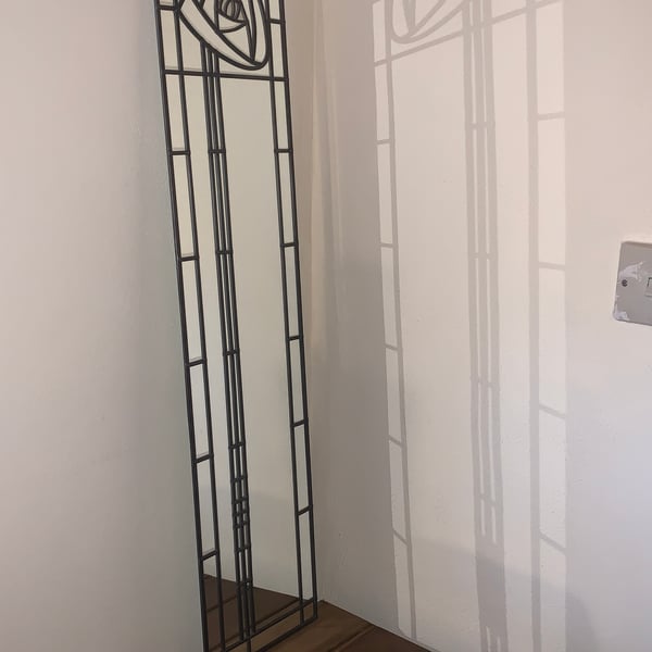 Beautiful art deco-art nouveau mirror.